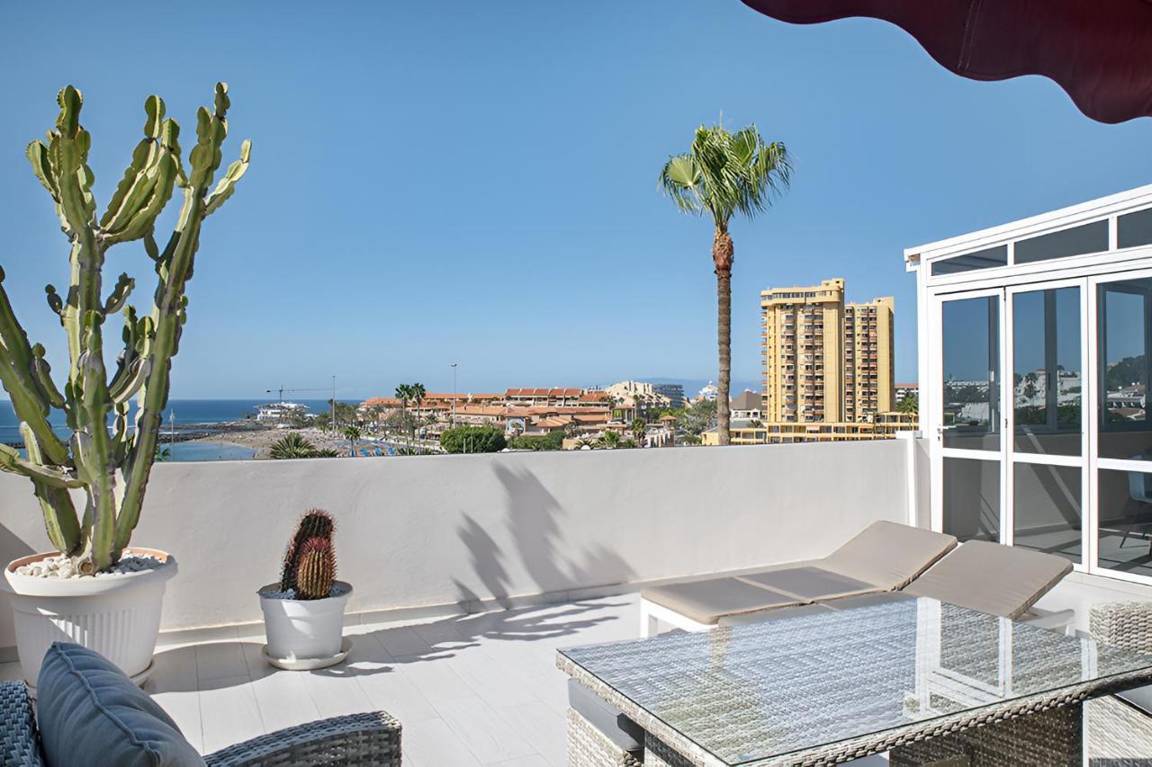 Ferienwohnung Magnificent Flat With Splendid Ocean Views Los Cristianos  Exterior foto